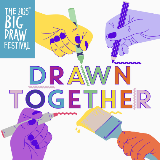 1 The Big Draw Festival poster.