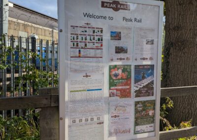 A noticeboard